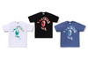 Picture No.7 of BAPE TIE DYE TWIST COLLEGE TEE 1L30-110-042