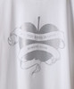 Picture No.6 of NUMBER (N)INE NUMBER (9)INE APPLE GLITTER PRINTED T-SHIRT / Number Nine Apple Motif Glitter Print T-Shirt S25NT008