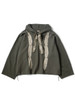 Picture No.1 of KAPITAL Fleece Feather Cord Catfish Hood Sweatshirt (Feather pt) K2403LC031EK-1737LC
