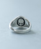 Picture No.4 of NUMBER (N)INE FLAT ROUND TOP SECRET SKULL RING / Flat round top secret skull ring S25NA003
