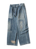 Picture No.2 of KAPITAL 14Oz Denim Fatigue Baggy Pants (Rushfield Remake) K2504LP182
