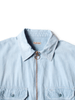 Picture No.5 of KAPITAL Chambray Sleeveless ZIPPER Work Shirt K2503SS048