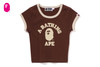 Picture No.1 of BAPE COLLEGE CROPPED TRIM TEE 1L80-209-005