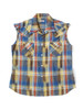 Picture No.2 of KAPITAL Ikat Check Love-ly Western Shirt K2504SS811