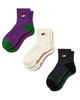 Picture No.4 of Evisen Skateboards SUSHI ANKLE SOCKS - PURPLE 9949653729594