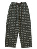 Picture No.3 of KAPITAL Cotton Easy Pants With Iris Print K2505LP202