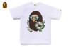Picture No.1 of BAPE ABC RESORT CAMO APE HEAD TEE 1L70-110-001