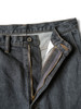 Picture No.5 of KAPITAL 14Oz Black Denim Port Baggy Pants EK-1645LP