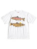 Picture No.1 of KAPITAL 20/- Jersey Crew T-shirt (2 Trout Peckish Rainbow Ypt) K2508SC003