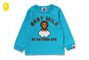 Picture No.1 of BAPE BABY MILO CLOUD LS TEE 2L80-511-207