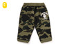 Picture No.4 of BAPE 1ST CAMO COLLEGE BABY PANTS 1L80-564-001