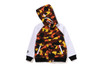 Picture No.5 of BAPE 1ST CAMO SHARK HOODIE SWEAT VARSITY JACKET 1L80-340-002