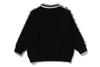 Picture No.2 of BAPE BAPE TAPE RELAXED FIT CREWNECK SWEATSHIRT 1L80-313-008