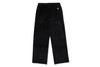 Picture No.2 of BAPE CRYSTAL STONE APE HEAD VELOUR WIDE PANTS 1L80-252-003