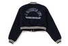 Picture No.2 of BAPE A BATHING APE CROPPED VARSITY JACKET 1L80-241-004
