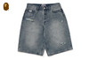 Picture No.7 of BAPE STA RELAXED FIT DENIM SHORTS 1L80-151-302