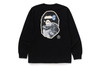 Picture No.6 of BAPE MOON APE HEAD OLD PHOTO L/S TEE 1L70-111-002