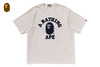 Picture No.1 of BAPE WASHED CLOUD CAMO COLLEGE RELAXED FIT TEE 1L80-109-307
