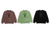 Picture No.7 of BAPE GARMENT DYE BABY MILO RELAXED FIT CREWNECK SWEATSHIRT 2L80-113-301