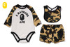 Picture No.1 of BAPE 1ST CAMO COLLEGE BABY GIFT SET 1L70-569-001