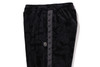 Picture No.3 of BAPE SOLID CAMO VELOUR METAL ONE POINT RELAXED FIT TRACK PANTS 1L80-152-316