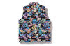 Picture No.2 of BAPE ART CAMO REVERSIBLE DOWN VEST 1L80-144-008