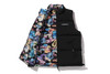 Picture No.7 of BAPE ART CAMO REVERSIBLE DOWN VEST 1L80-144-008