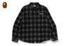 Picture No.1 of BAPE FLANNEL CHECK TACTICAL SHIRT 1L70-131-006