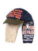 Picture No.5 of KAPITAL DENIM REPAIR SERVICE Lumber Truck Cap K2510XH531