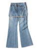 Picture No.1 of KAPITAL 14Oz Denim 5P APRON-SKOUSER Bootcut (Processed) K2508LP826