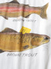 Picture No.7 of KAPITAL 20/- Jersey Crew-Long T-Shirt (2 Trout Peckish Rainbow Ypt) K2508LC004