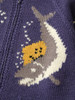 Picture No.7 of KAPITAL Hand-knitted Peckish Trout Zip Cardigan K2511KN154