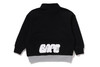Picture No.2 of BAPE BAPE RELAXED FIT HALF ZIP SWEATSHIRT 1L80-313-009