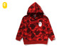 Picture No.7 of BAPE COLOR CAMO APE HEAD RELAXED FIT PULLOVER HOODIE 1L80-314-001