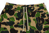 Picture No.4 of BAPE ABC CAMO A BATHING APE LOGO STRAIGHT SWEAT PANTS 1L80-252-308