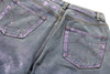 Picture No.4 of BAPE FOIL WASHED ONE POINT RELAXED FIT DENIM PANTS 1L80-250-301