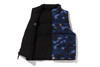 Picture No.3 of BAPE COLOR CAMO REVERSIBLE DOWN VEST 1L80-244-007