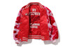 Picture No.3 of BAPE ABC CAMO MULTI LOGO REVERSIBLE VARSITY JACKET 1L80-241-303
