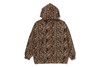 Picture No.2 of BAPE WILD LEOPARD PATTERN CRYSTAL BAPE PULLOVER HOODIE 1L80-214-001