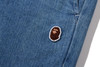 Picture No.3 of BAPE ONE POINT 1 PLEAT ELASTICATED DENIM PANTS 1L80-150-305