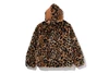 Picture No.3 of BAPE WILD LEOPARD PATTERN FAUX FUR SHARK FULL ZIP JACKET 1L80-141-304
