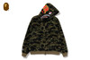 Picture No.1 of BAPE 1ST CAMO 2ND SHARK BOA HOODIE JACKET 1L70-140-019