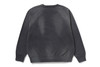 Picture No.2 of BAPE DESTROY WASHED EFFECT RELAXED FIT CREWNECK SWEATSHIRT 1L80-113-001