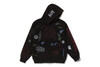 Picture No.2 of BAPE ALLOVER PRINT RELAXED FIT PULLOVER HOODIE 1L80-114-307