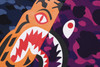 Picture No.6 of BAPE COLOR CAMO TIGER SHARK CREWNECK SWEATSHIRT 1L80-113-009