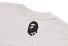Picture No.8 of BAPE BATHING APE LOGO RELAXED FIT CREWNECK SWEATSHIRT 1L80-113-314