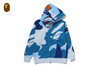 Picture No.1 of BAPE MEGA ABC CAMO DOUBLE SHARK RELAXED FIT FULL ZIP HOODIE 1L80-115-306