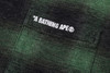 Picture No.6 of BAPE A BATHING APE LOGO OMBRE CHECK FLANNEL LS SHIRT 1L80-131-308