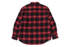 Picture No.8 of BAPE A BATHING APE LOGO OMBRE CHECK FLANNEL LS SHIRT 1L80-131-308