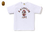 Picture No.5 of BAPE BAPE CHECK COLLEGE TEE 1L80-110-021